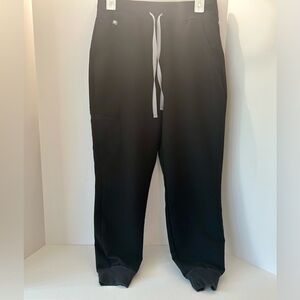 Figs Black Medium Joggers High Waisted Petite Length